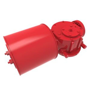 Sunkioji rotacinė pneumatinė pavara