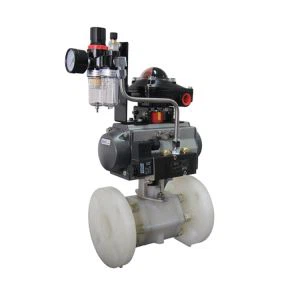 Pneumatinis tikrasis Sąjungos rutulinis vožtuvas