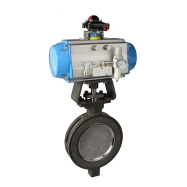 Pneumatic Double Eccentric Butterfly Valve