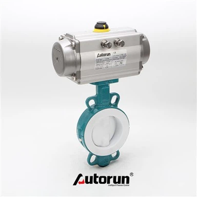 Pneumatic Fluorine - Lined Butterfly Valve